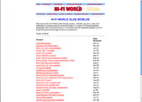 Hi-Fi World's Olde Worlde